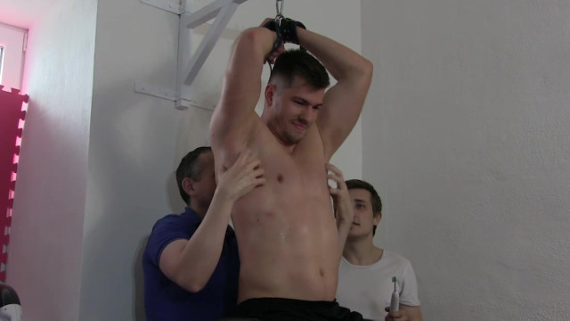 Preview - Dorian Tickled On The Gym Horse HD MultiCam Part 1